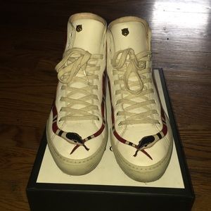 Gucci snake sneakers